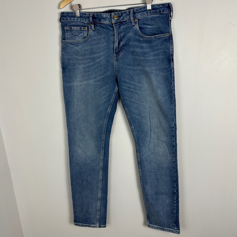 Scotch Soda Mens‎ Skim Jeans Blue Size 36 x 32 Denim Casual Minimalist Slim
